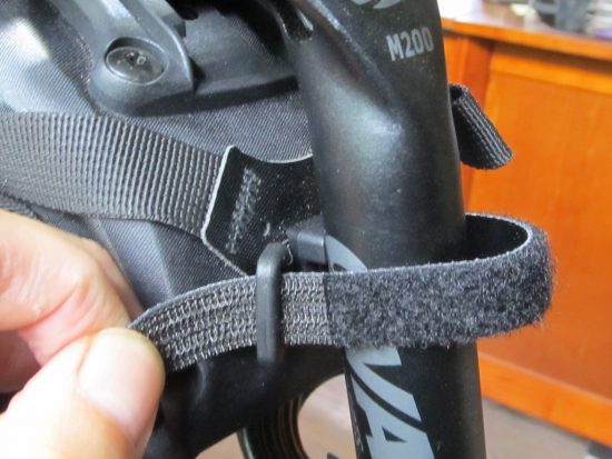 aero seatpost saddle bag