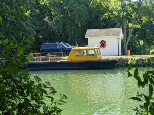 Old Canal Boat